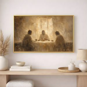 Breaking Bread at Emmaus | Christian Wall Art