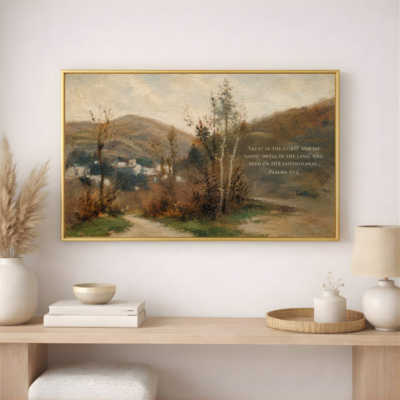 Trust in the Lord | Christian Wall Art