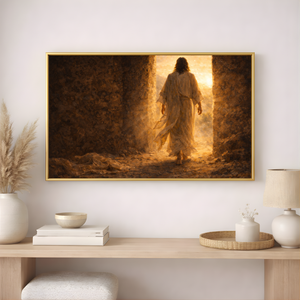 The Resurrection | Empty Tomb Canvas Wall Art