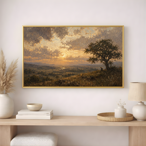 Be Still and Know | Christian Landscape Wall Art