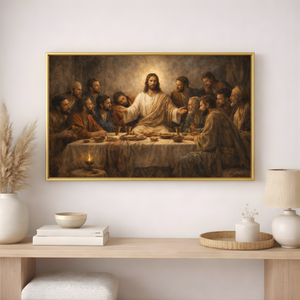 The Last Supper With Christ | Classical Canvas Wall Art