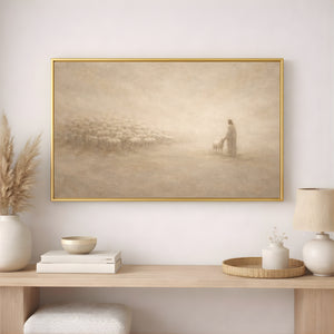 99 Sheep Parable | Good Shepherd Canvas Wall Art