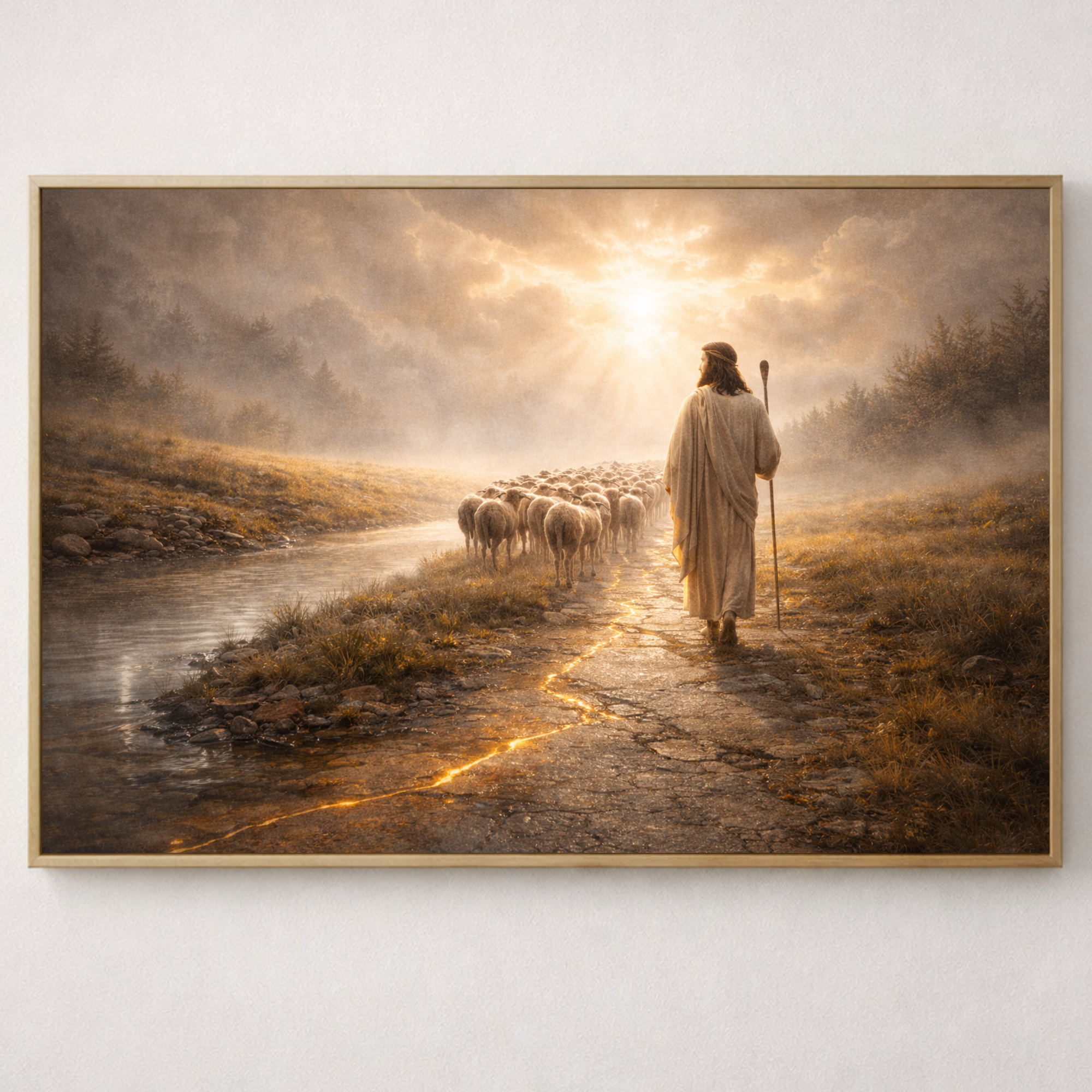 "The Lord Is My Shepherd Psalm 23:1"