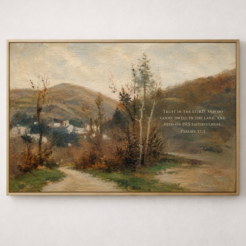 Trust in the Lord | Christian Wall Art
