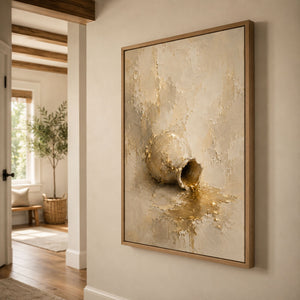 Spilled Gold | Christian Painting Canvas