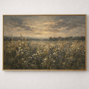 Wildflower Meadows | Landscape Canvas Wall Art