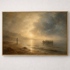 He Calls Them By Name | Christian Wall Art