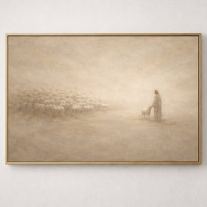 99 Sheep Parable | Good Shepherd Canvas Wall Art