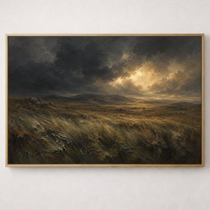 The Shepherd's Light | Moody Christian Wall Art