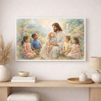 "Jesus Blessing Children"