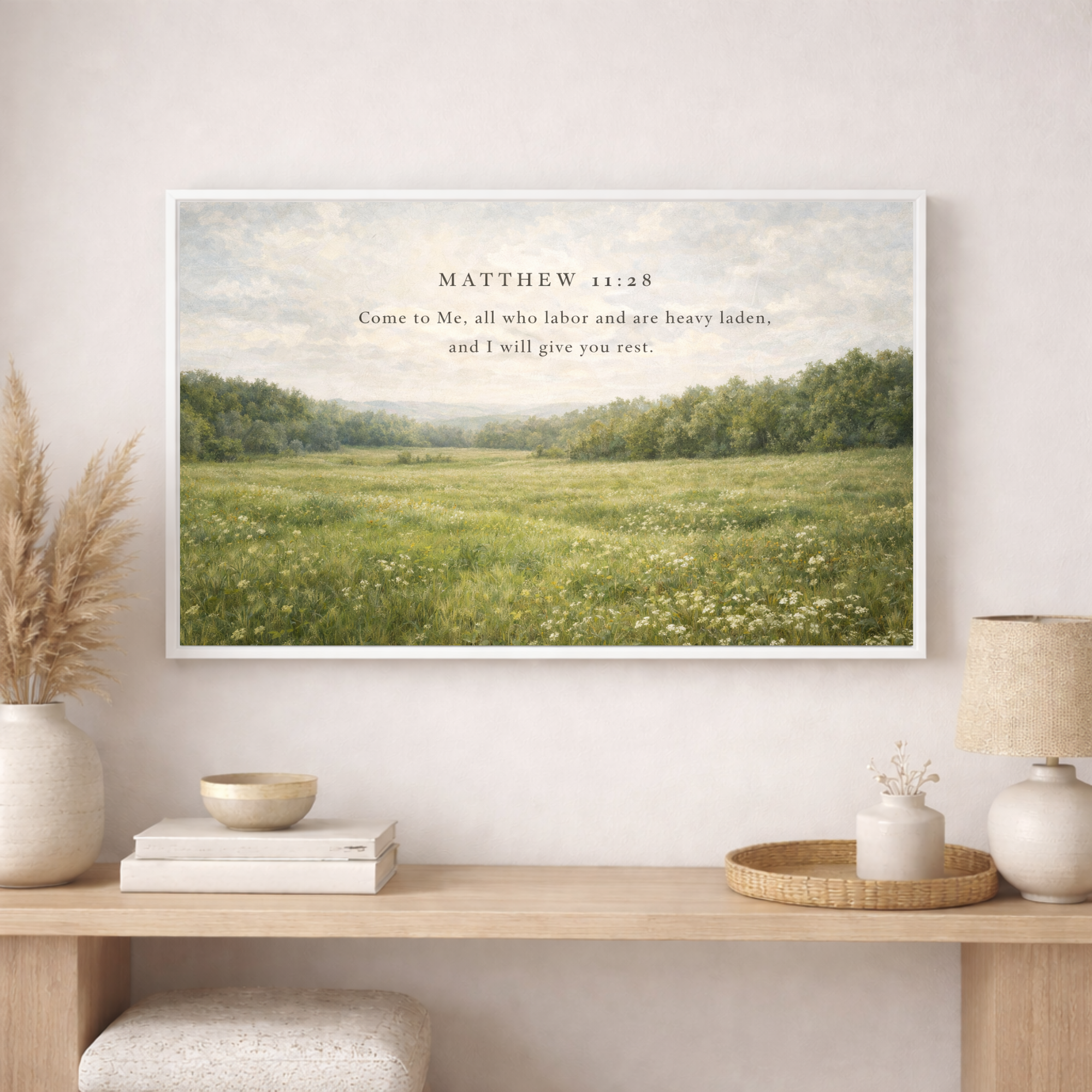 "Matthew 11:28 Come To Me All Who Labor"