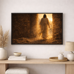 The Resurrection | Empty Tomb Canvas Wall Art
