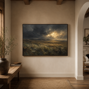 The Shepherd's Light | Moody Christian Wall Art
