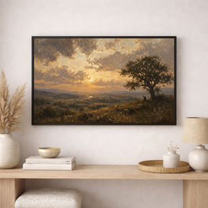 Be Still and Know | Christian Landscape Wall Art