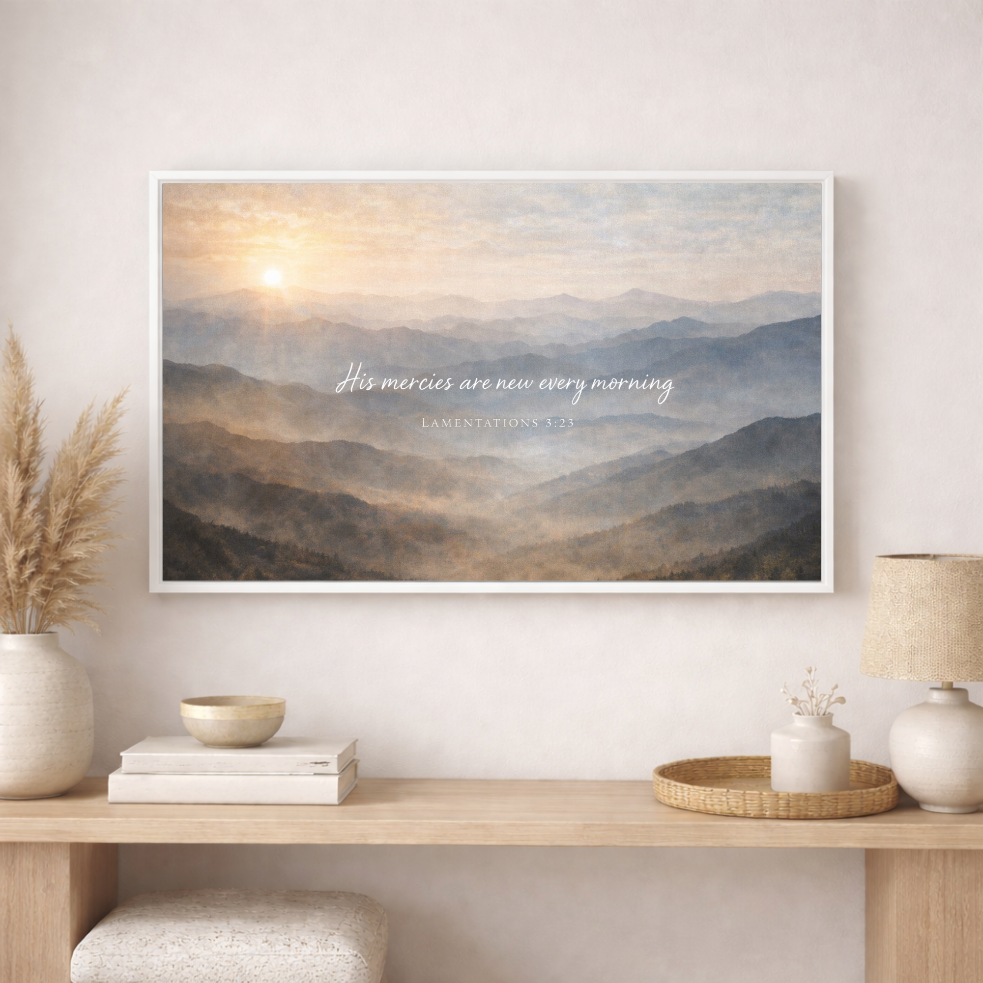 "His Mercies Are New Every Morning"