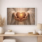 "Kintsugi Cracked Heart"