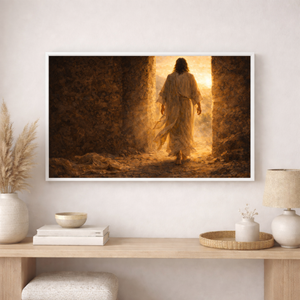 The Resurrection | Empty Tomb Canvas Wall Art