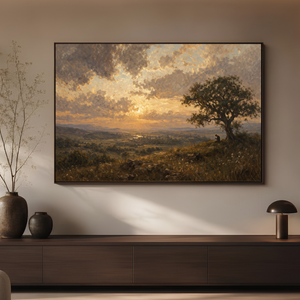 Be Still and Know | Christian Landscape Wall Art