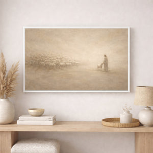 99 Sheep Parable | Good Shepherd Canvas Wall Art