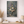 Vintage Blue Floral Painting | Moody Impressionist Canvas