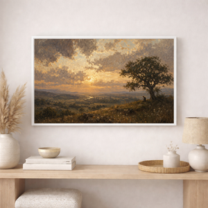 Be Still and Know | Christian Landscape Wall Art