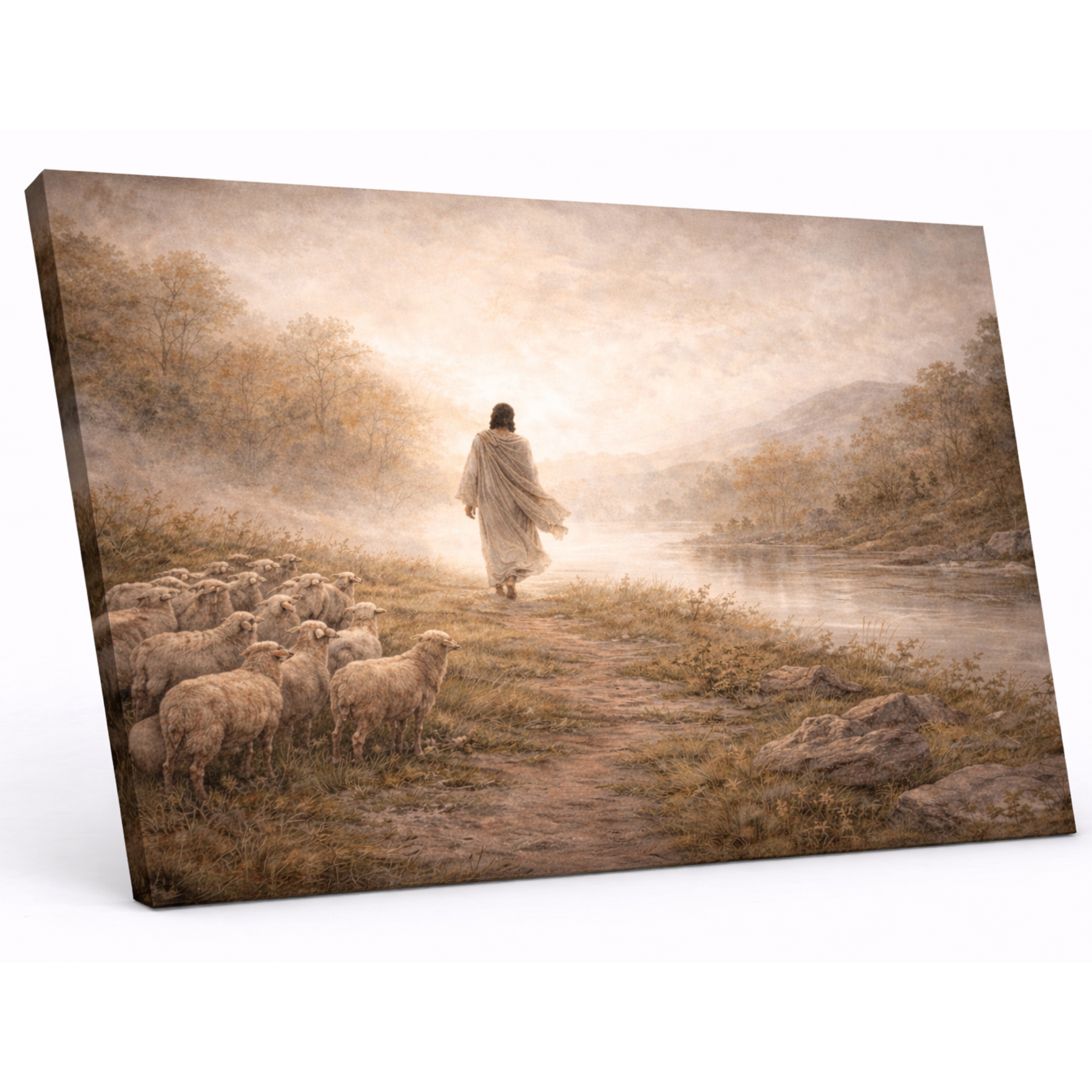 "He Leads Them Beside Still Waters"