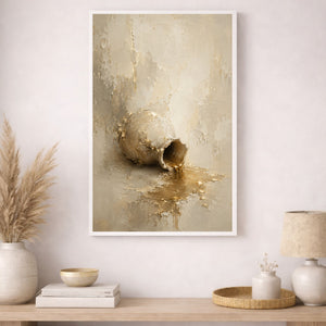 Spilled Gold | Christian Painting Canvas