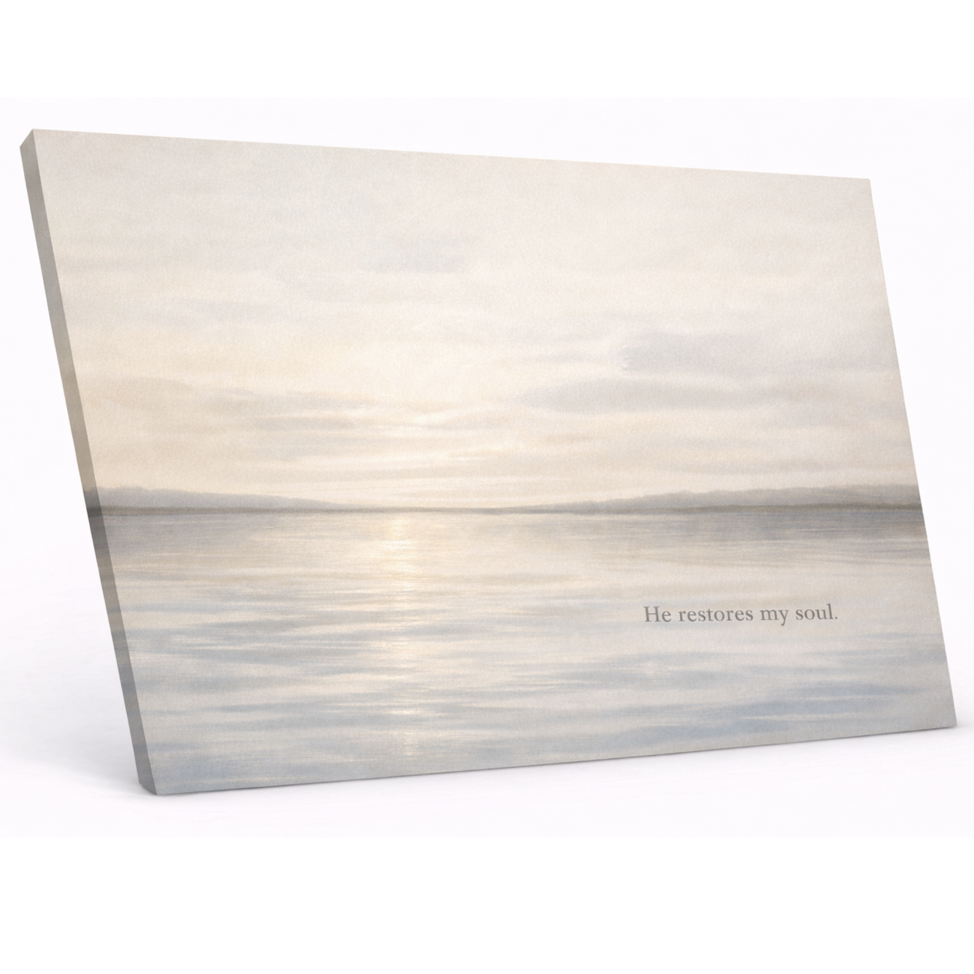 "Psalm 23 He Restores My Soul"