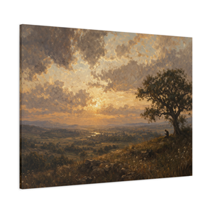 Be Still and Know | Christian Landscape Wall Art