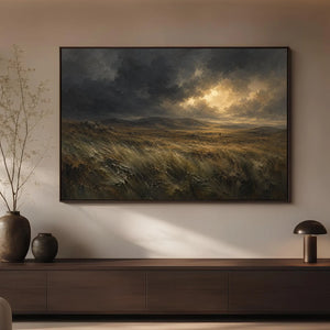 The Shepherd's Light | Moody Christian Wall Art
