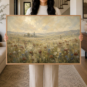 The Shepherd In Bloom | Christian Wall Art